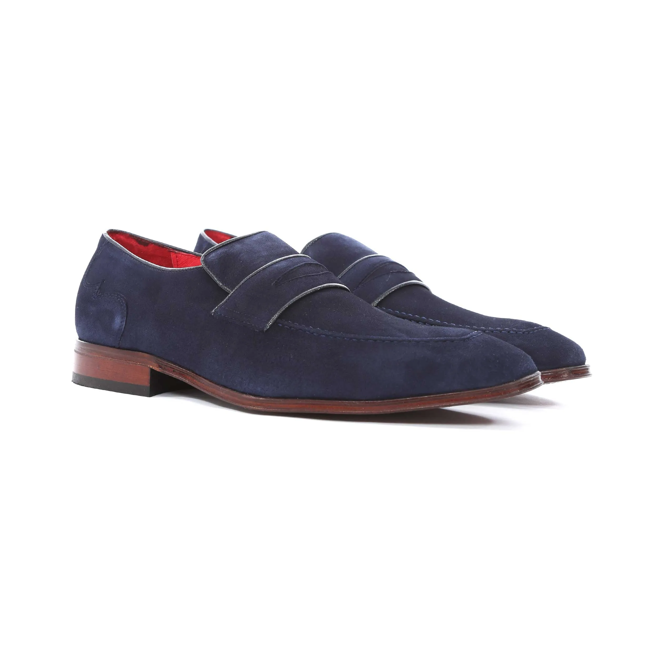 Jeffery West Soprano Shoe in Navy Suede