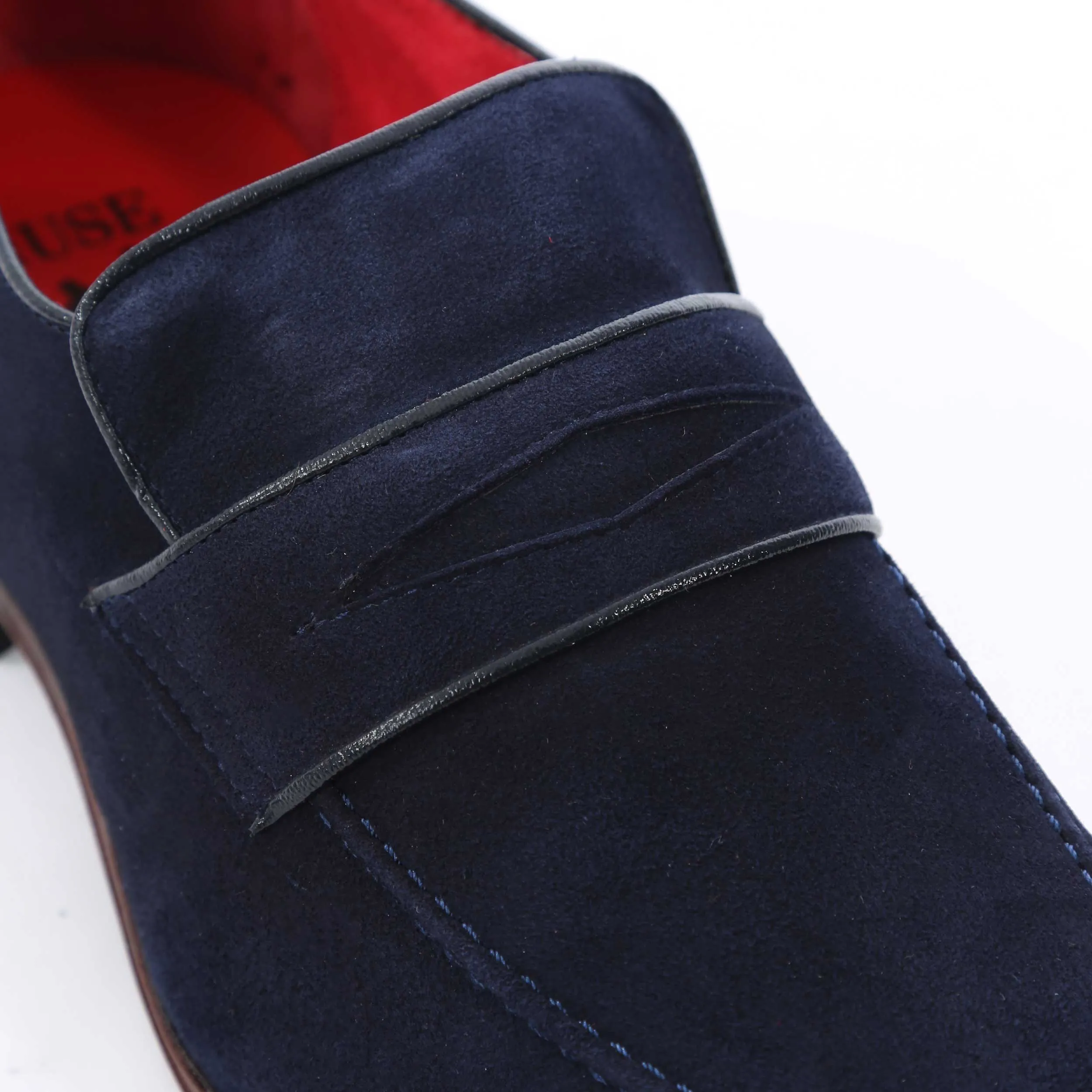 Jeffery West Soprano Shoe in Navy Suede