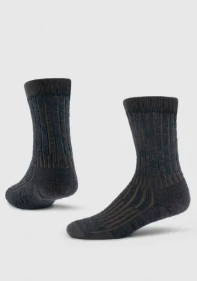 Joey Crew Socks - Dark Espresso