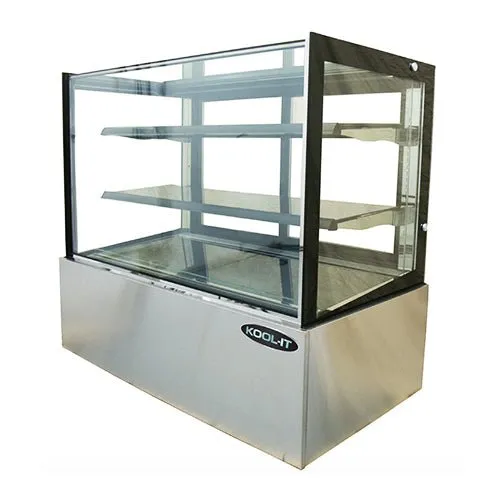 Kool-It KBF-60D 59" Full Service Non-Refrigerated Bakery Display Case