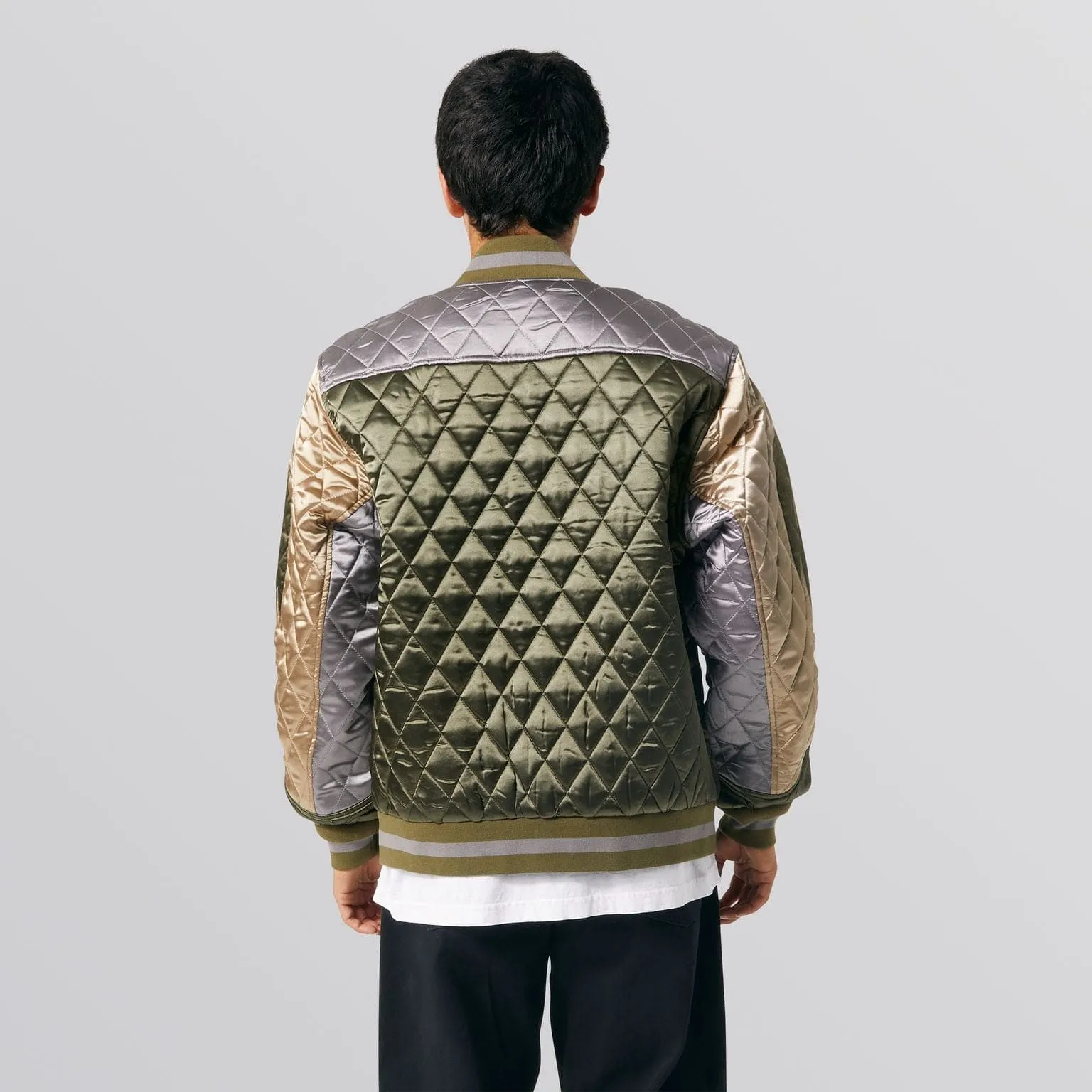 LIGHTNING BOMBER JACKET - OLIVE