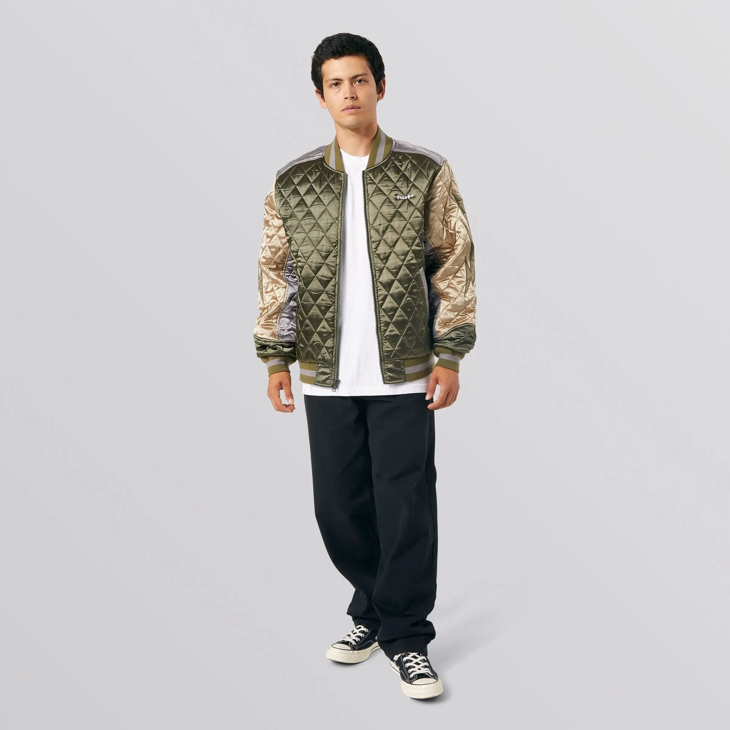 LIGHTNING BOMBER JACKET - OLIVE