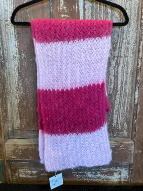 Lili Sidonio Pink/Rose NWT Knit Scarf