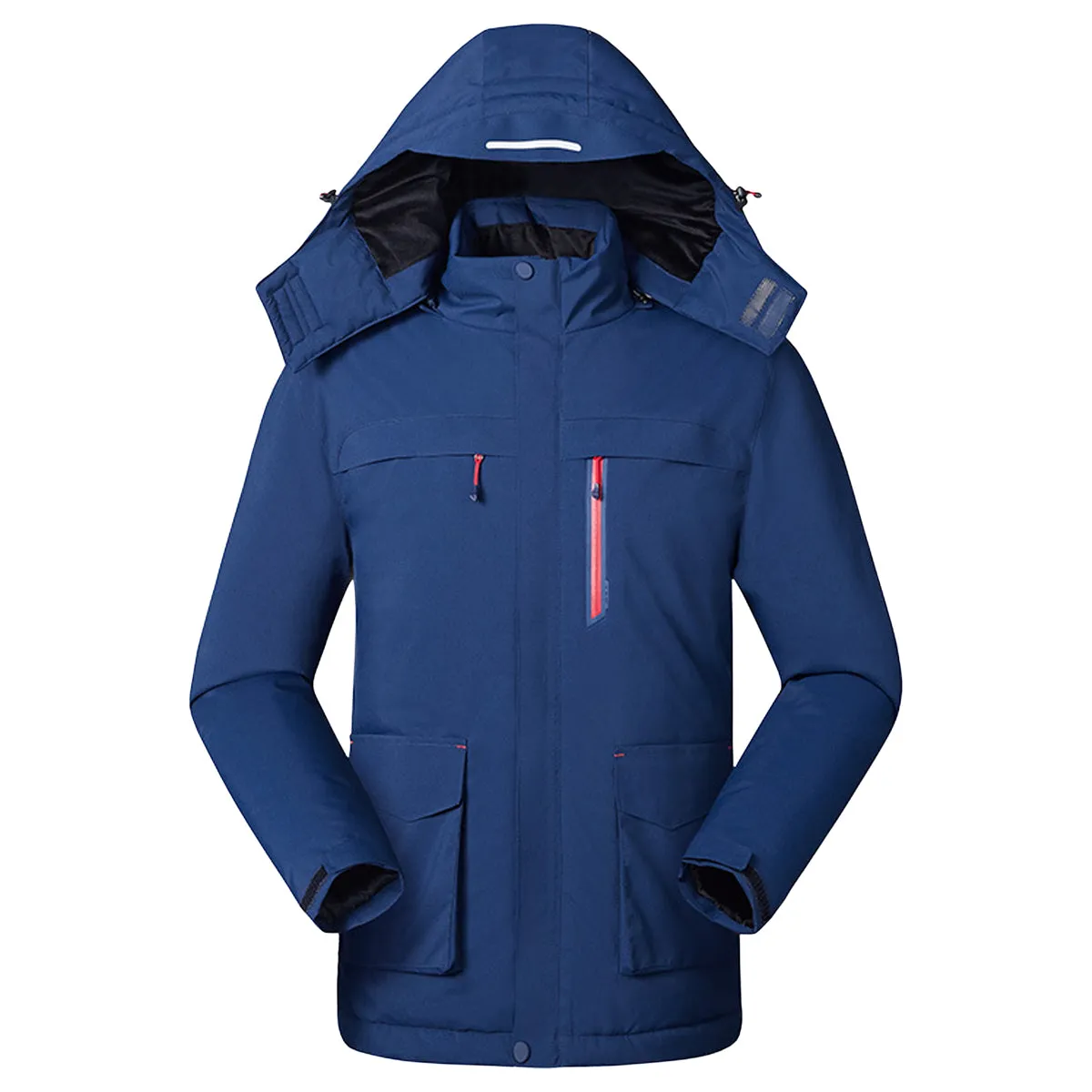 Long Waterproof Heated Trekking Jacket