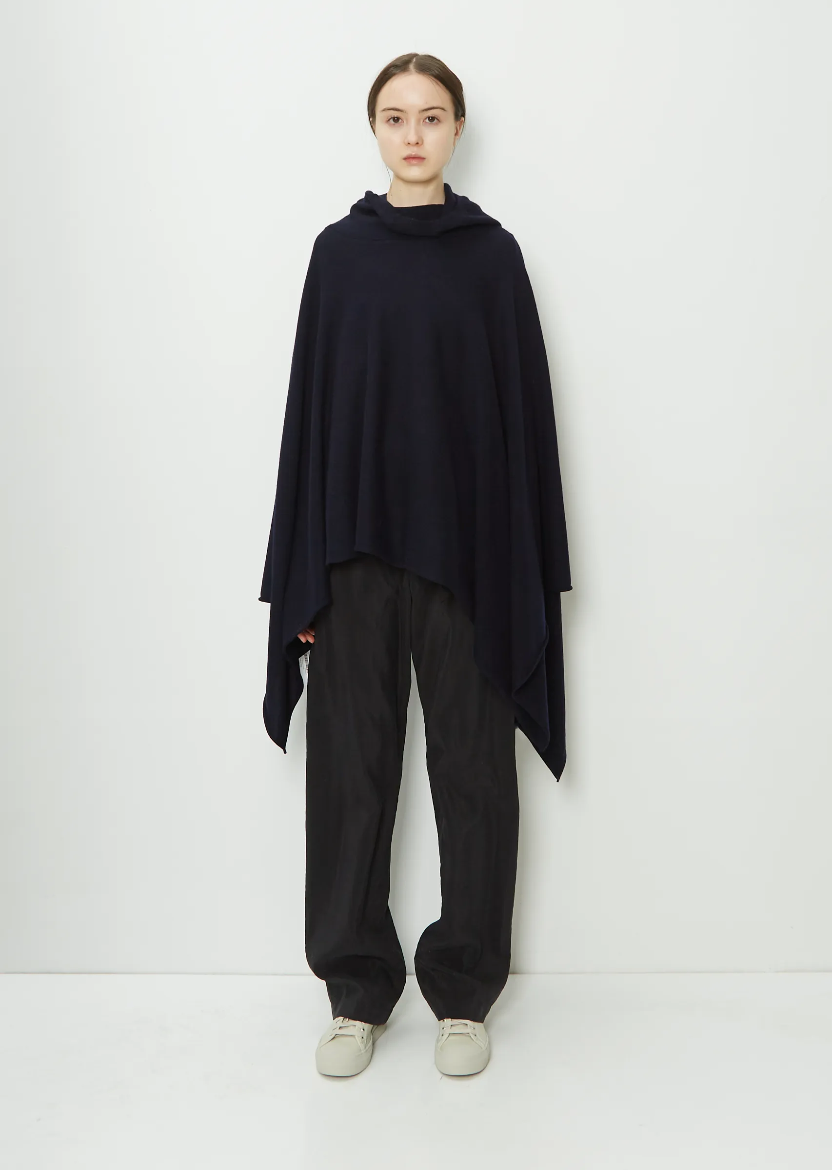 Magna Cashmere Poncho Hoodie