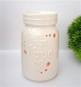 Mason Jar Style Ceramic Wax Melter