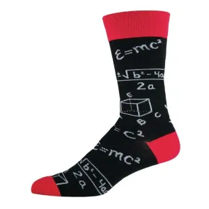 Maths Equation Socks Men's Crew Socks