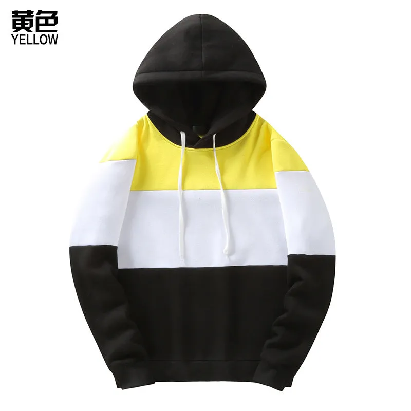 Men Sports Hooded Sweater Coat