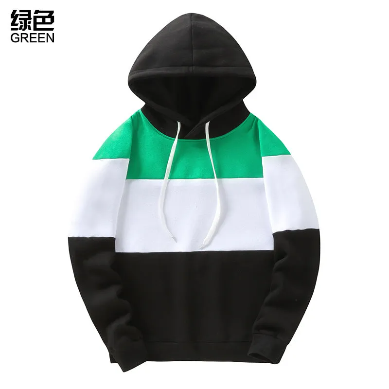 Men Sports Hooded Sweater Coat