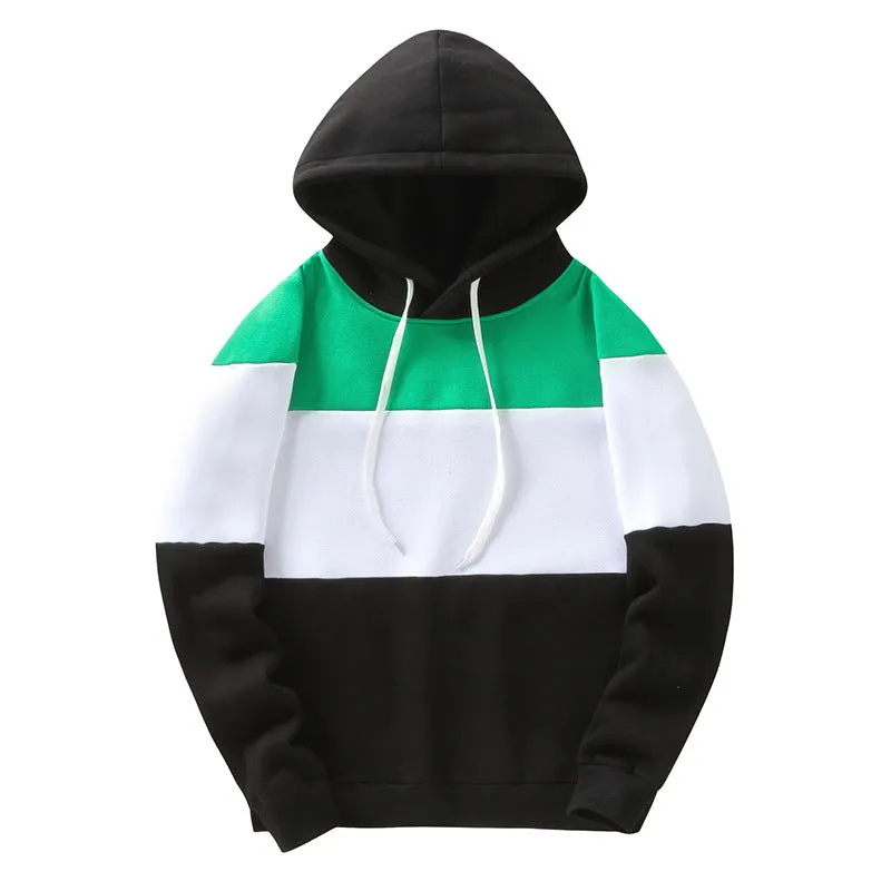 Men Sports Hooded Sweater Coat