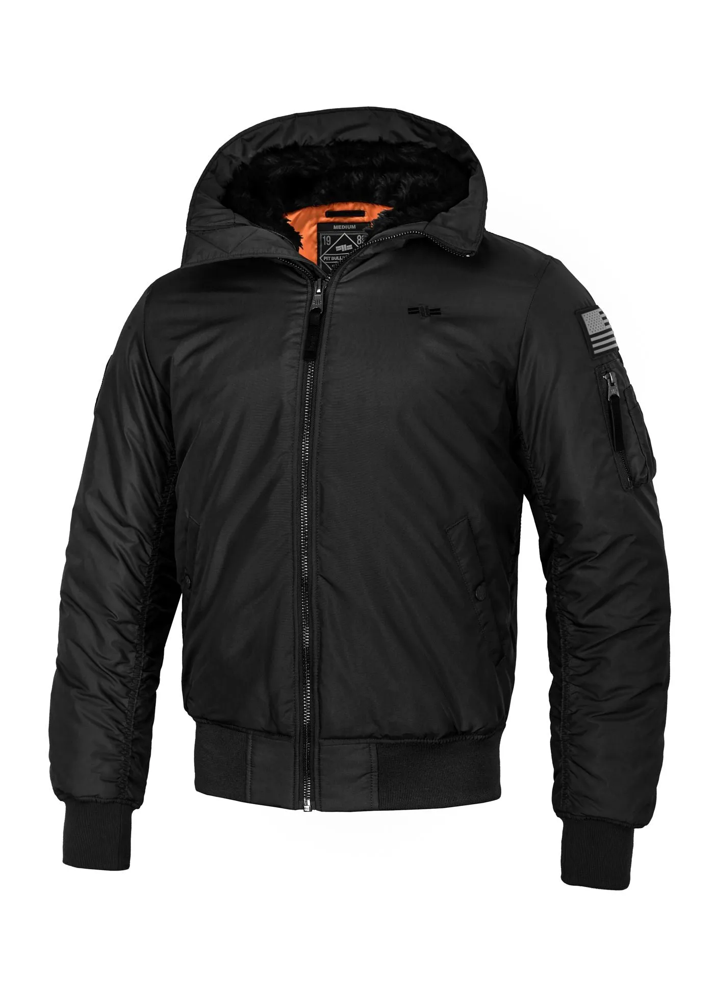 Men's winter hooded jacket Encino