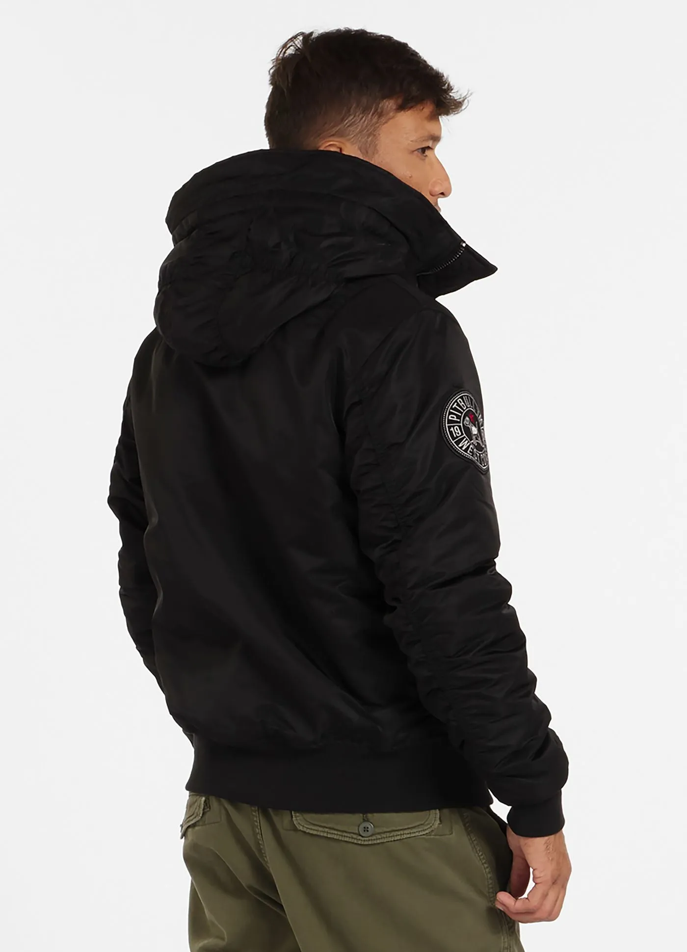 Men's winter hooded jacket Encino