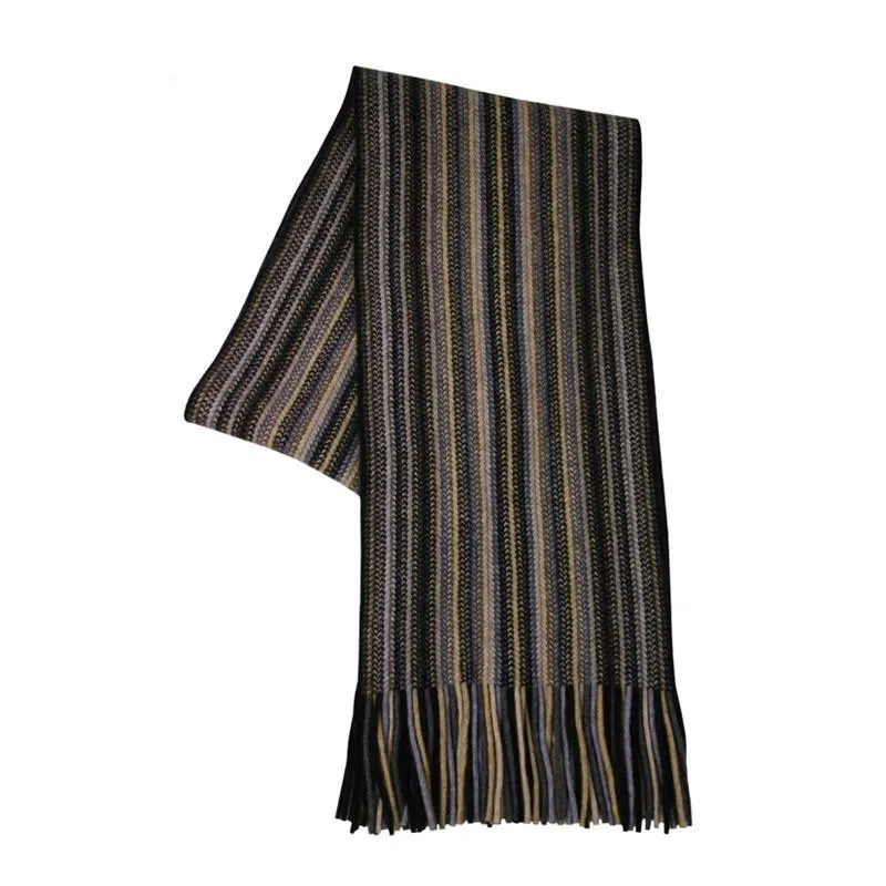 Merinosilk Stripe Scarf