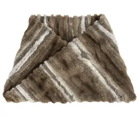 Neck Warmer - Plush Faux Fur in Willows Grove