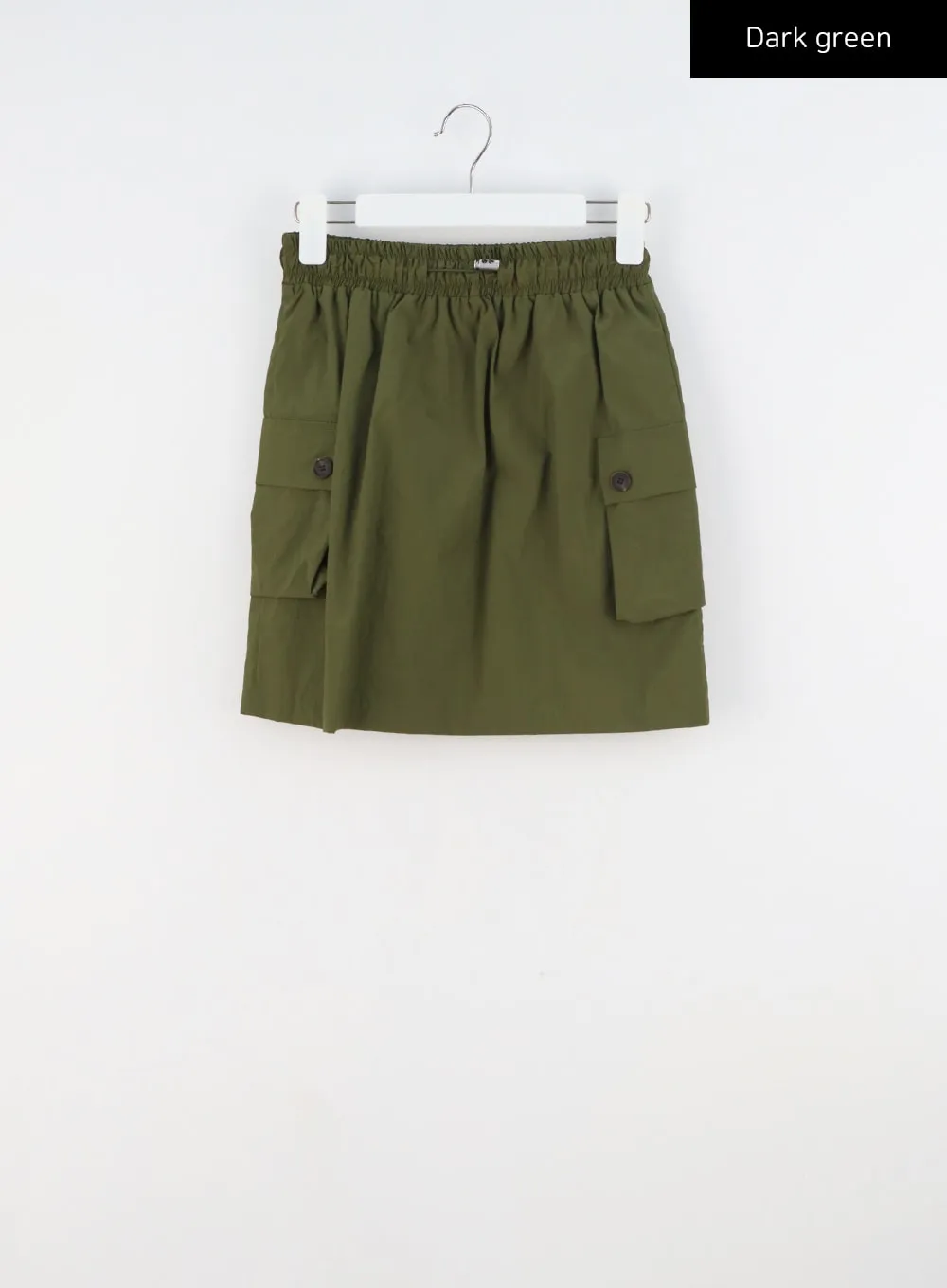 Nylon Cargo Mini Skirt CY309