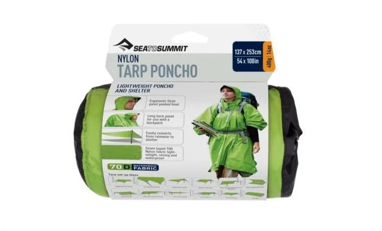 Nylon Tarp Poncho