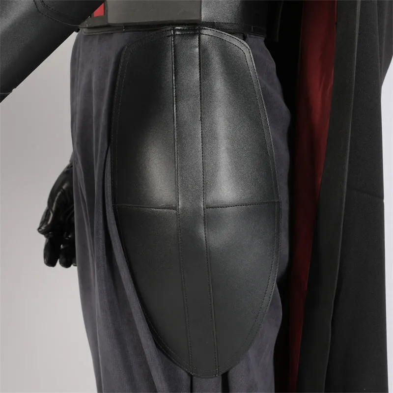 Obi Wan Kenobi Grand Inquisitor Cosplay Costume Star Wars Black Cloak Suit