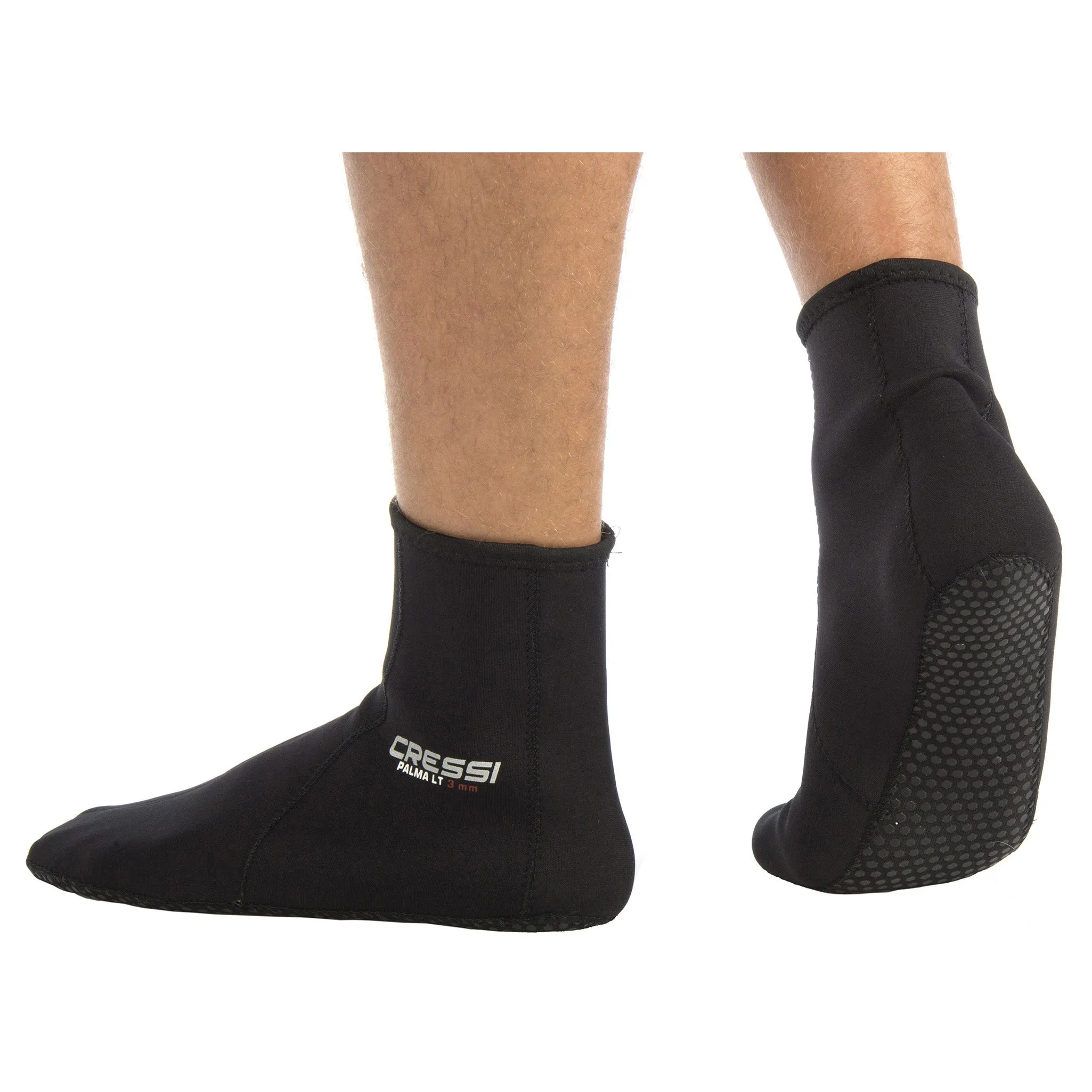 Open Box Cressi 3mm Palma Lt Neoprene Diving Socks - X-Small/Small