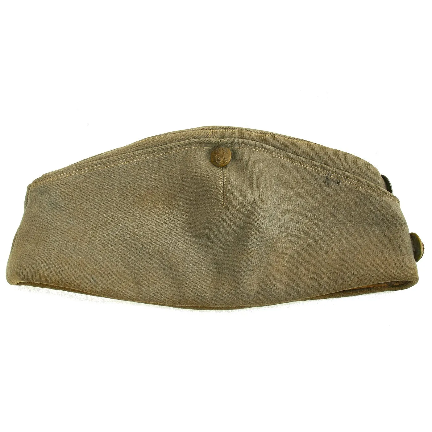 Original Finnish WWII M/22 Overseas Garrison Side Cap with Insignia