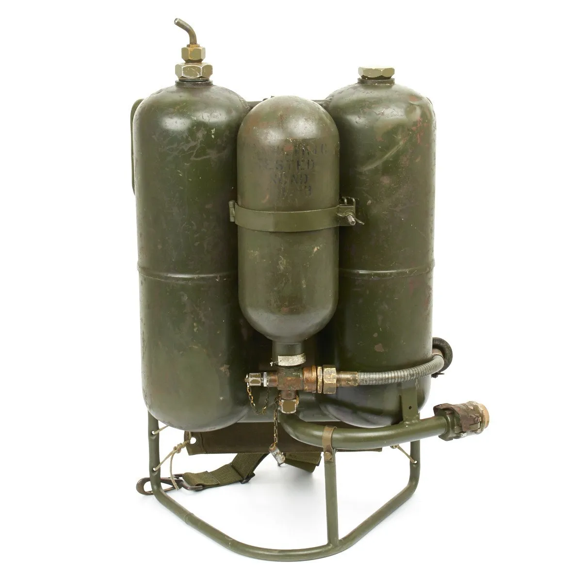 Original U.S. WWII M2-2 Flamethrower Dated 1945