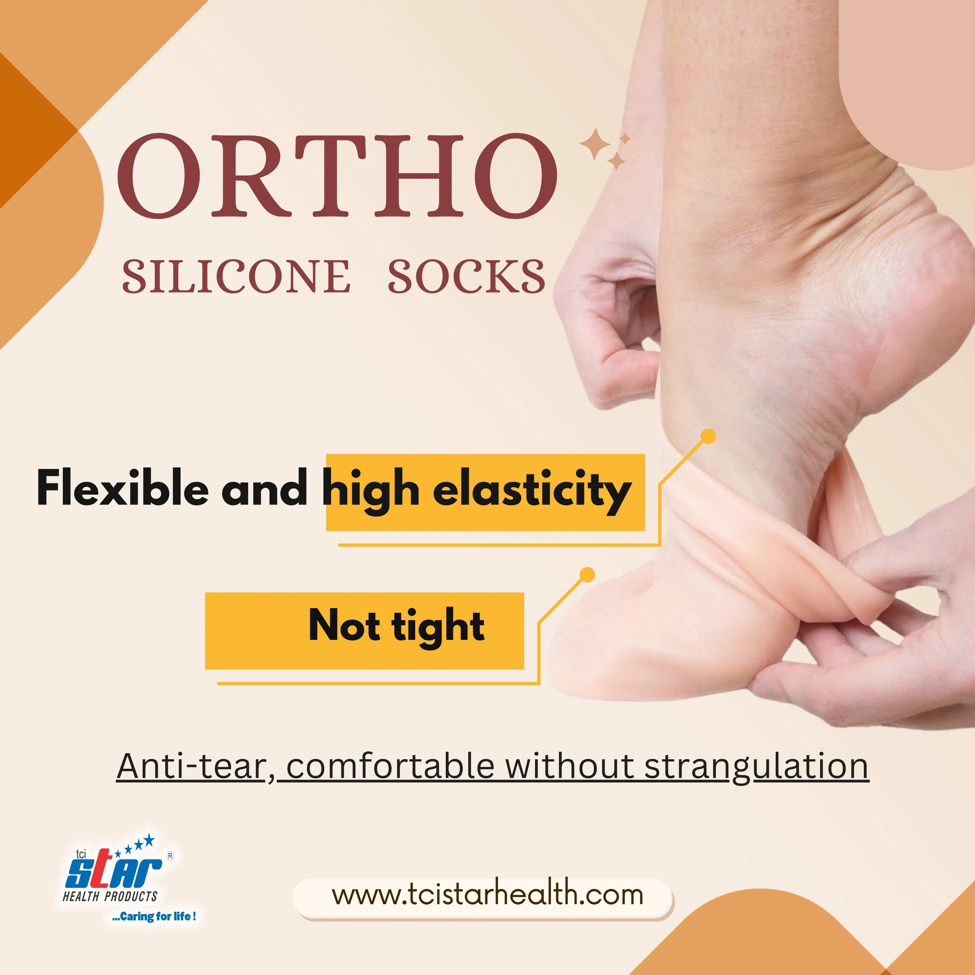 Ortho Silicone Socks