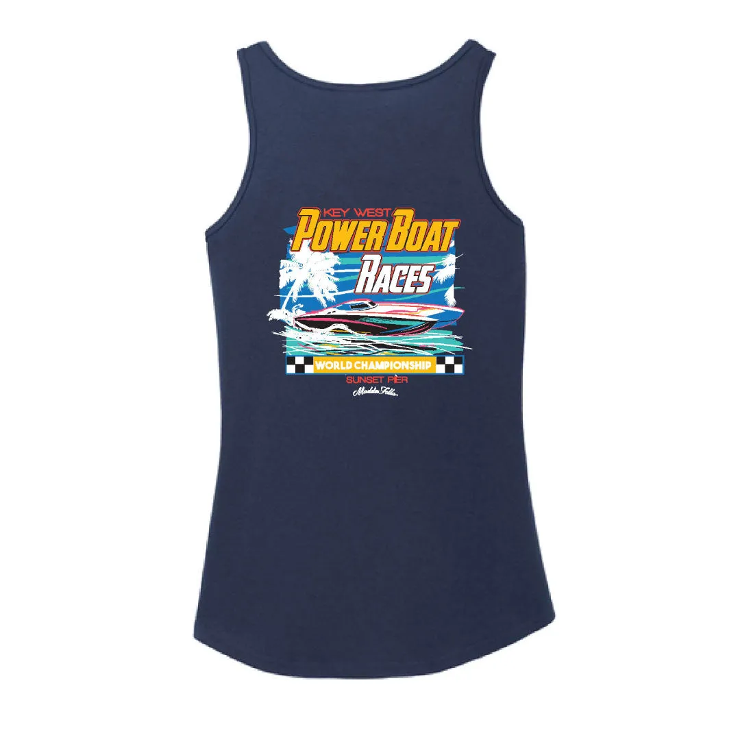 Power Boat Races Women's Tank Top