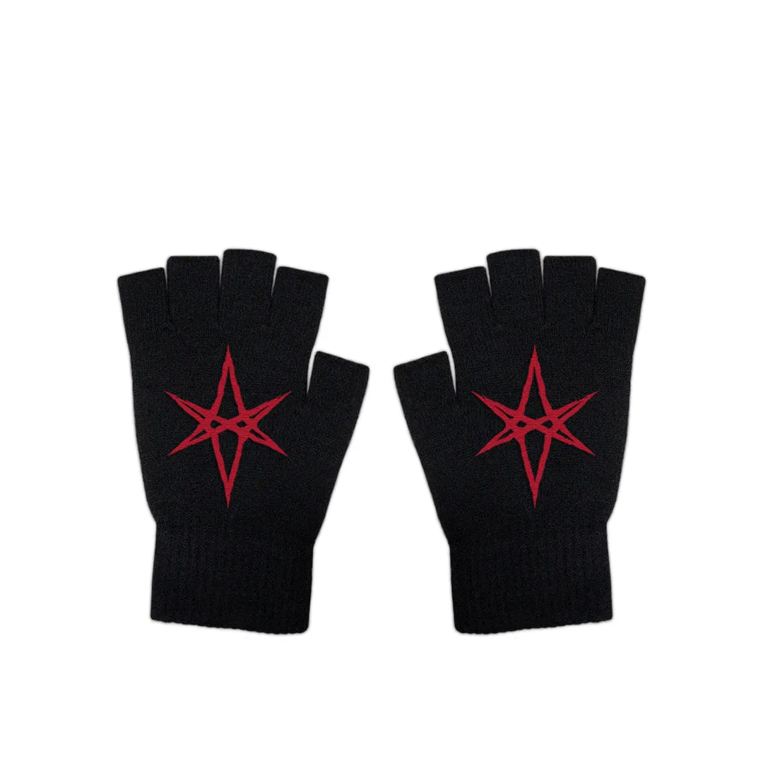 Red Crescent Moon Gloves