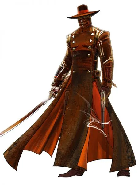 Red Steel 2 Swordsman Last Kusagari Cosplay Coat