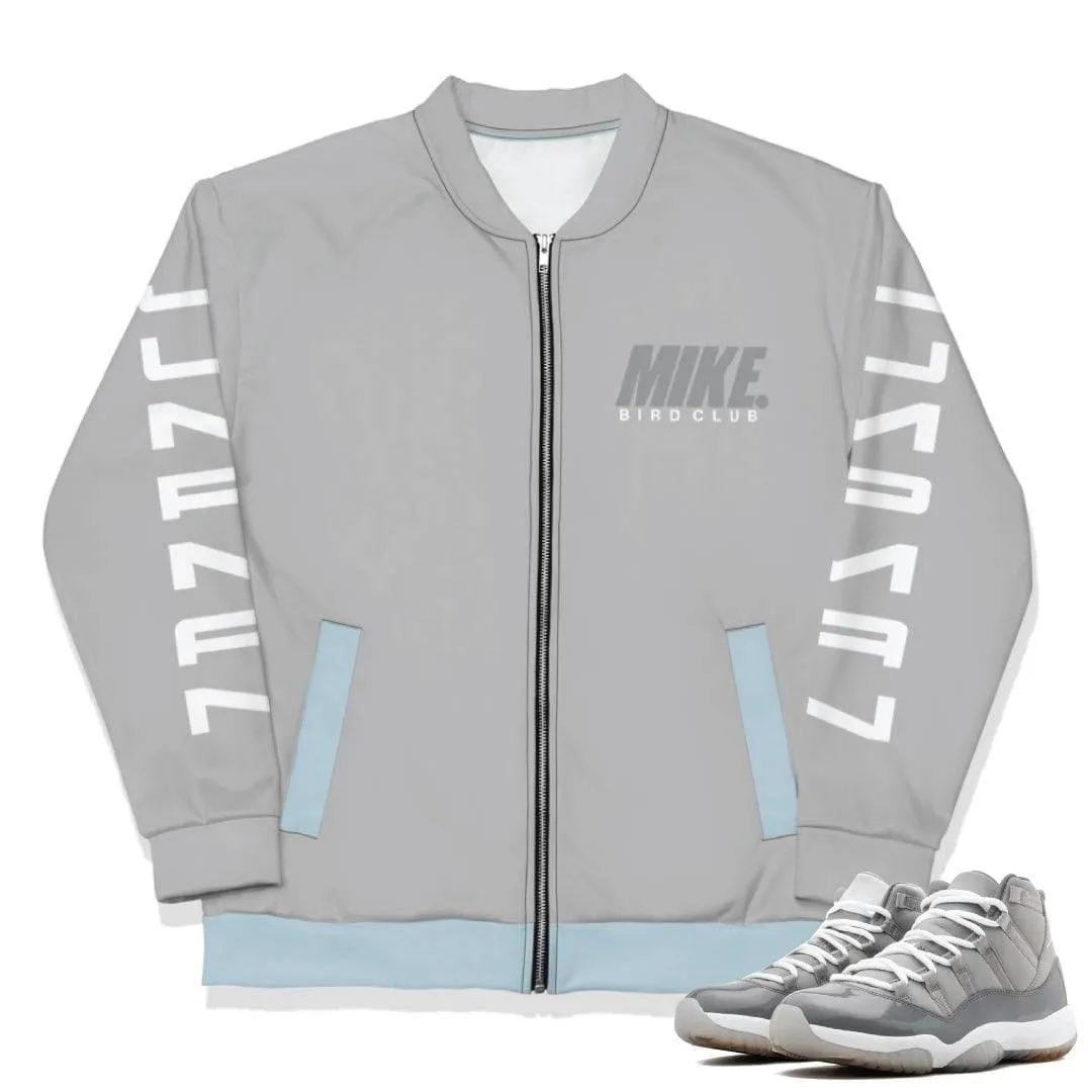 Retro 11 Cool Grey Bomber Jacket