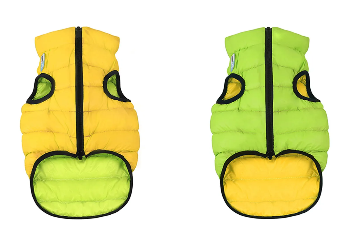 Reversible AiryVest in Light Green and Yellow (FINAL SALE)