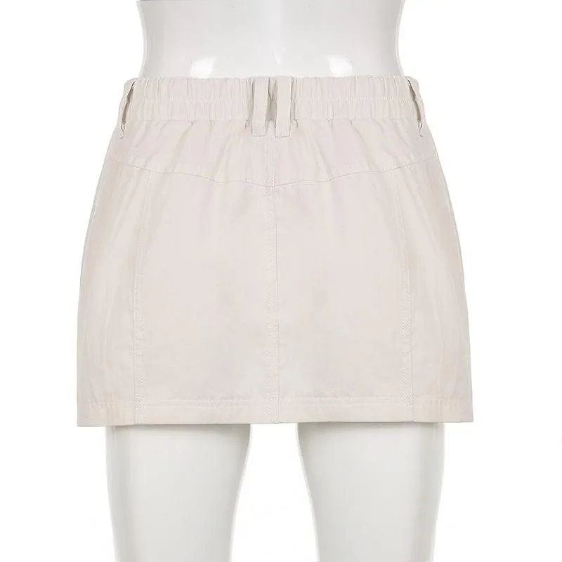 Ruth Y2k Cargo Skirt