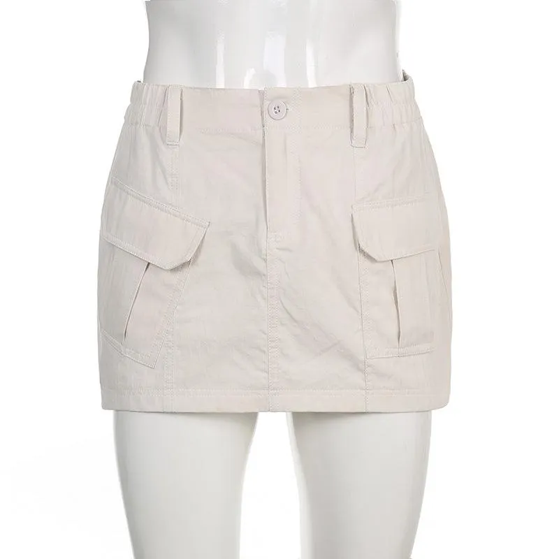 Ruth Y2k Cargo Skirt