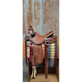 RW Bowman Mike Branch Natural Ride Heavy Oiled Saddle