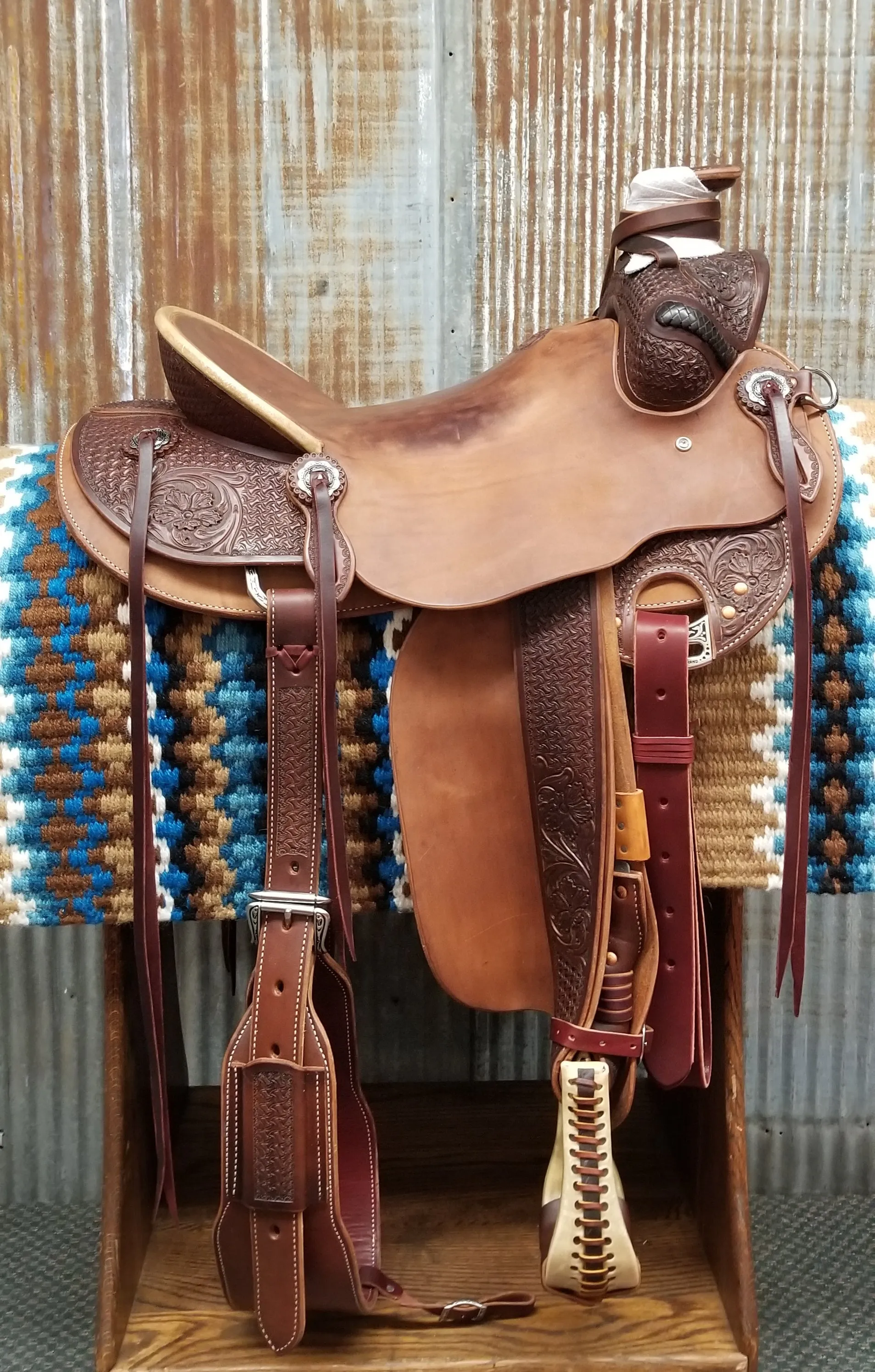 RW Bowman Will James Rancher Saddle