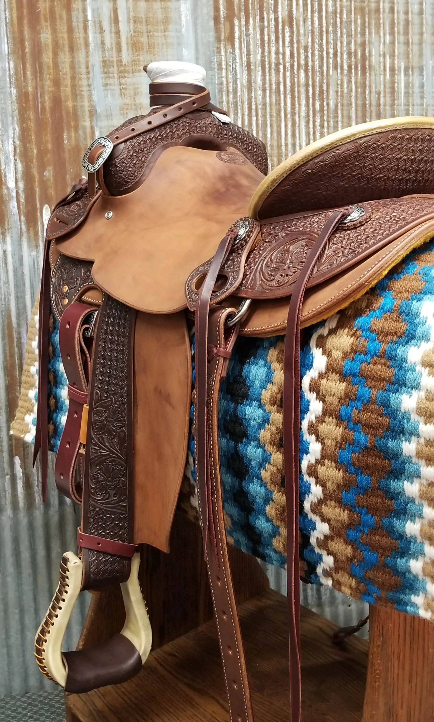 RW Bowman Will James Rancher Saddle