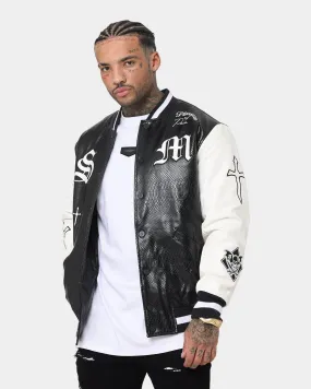 Saint Morta Graveyard Reptile Jacket Black/White