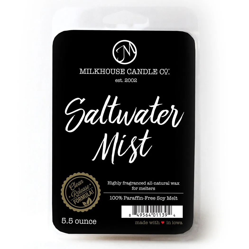 Saltwater Mist 5.5oz Fragrance Melt by Milkhouse Candle Co.