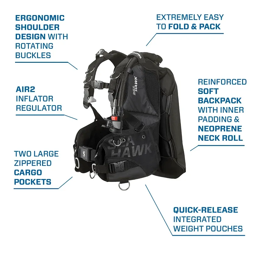 Scubapro Seahawk 2 BCD With AIR2