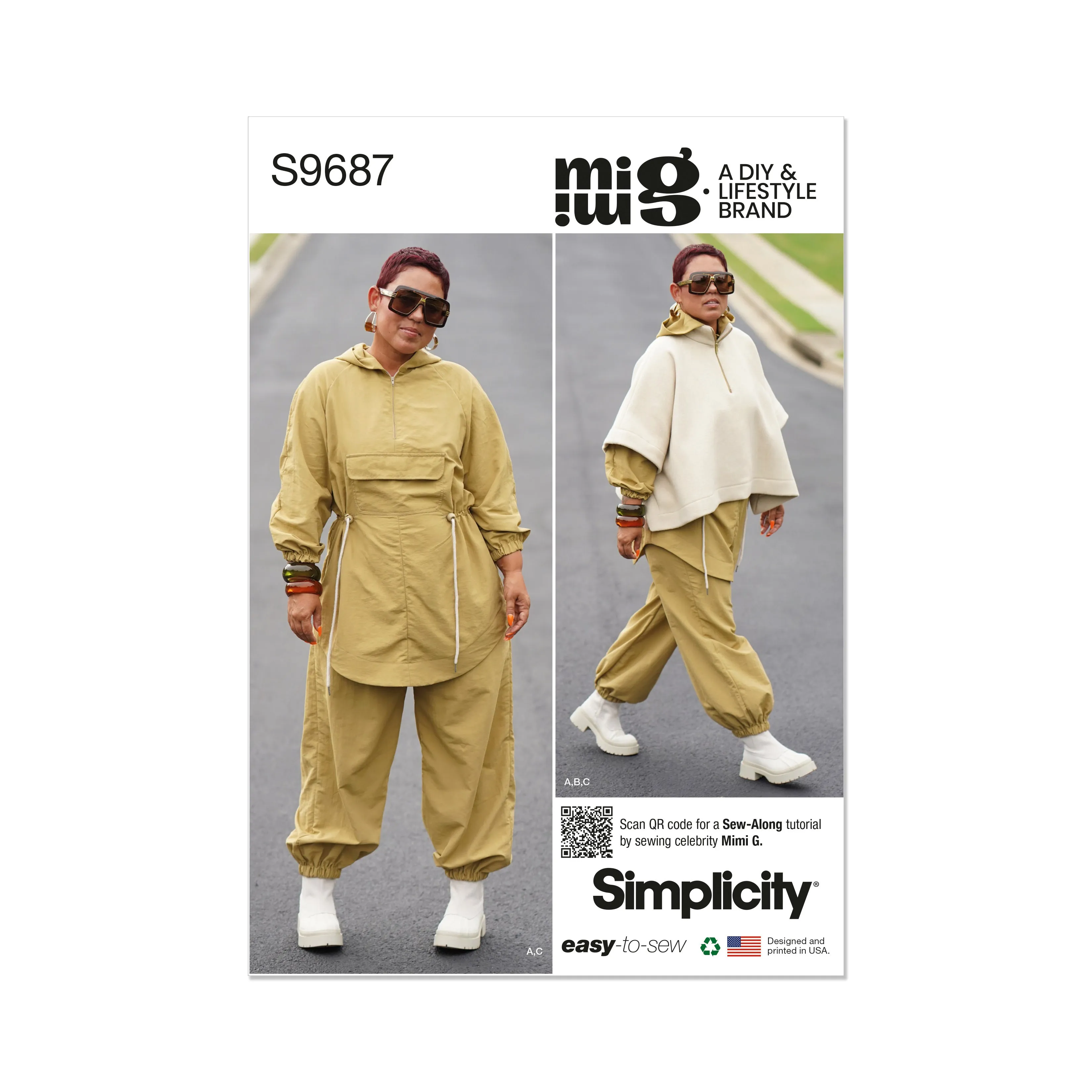 Simplicity Pattern S9687 Misses Sportswear