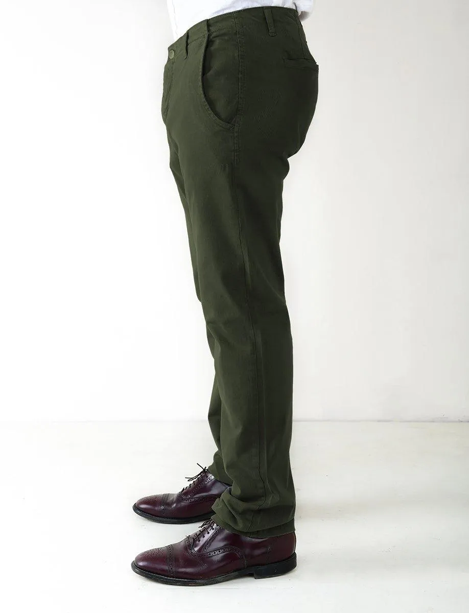 Slim Straight Fit Mens Casual Trousers