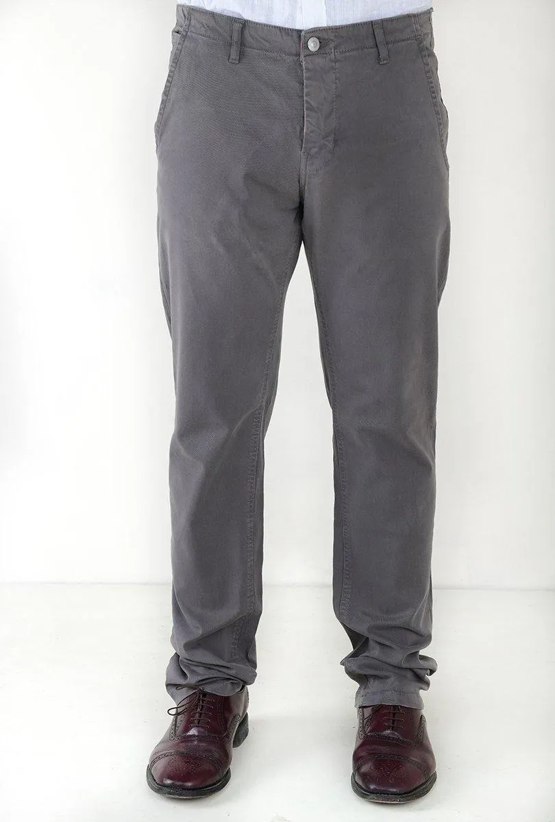 Slim Straight Fit Mens Casual Trousers