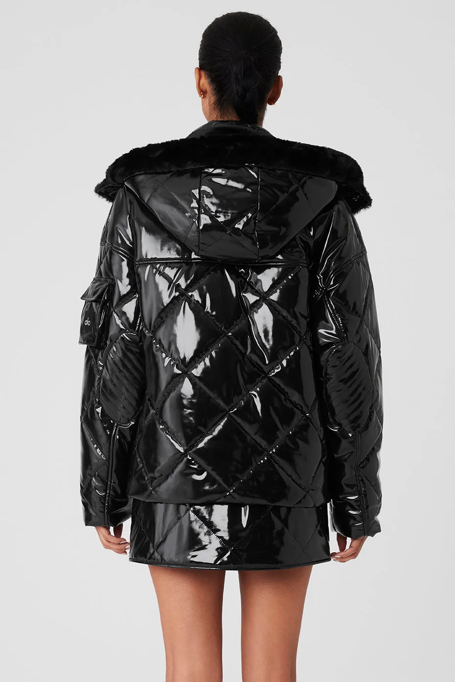 Snomoto Puffer Jacket - Black