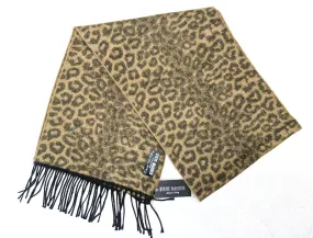 STEVE MADDEN Women's Leopard Animal Print Winter Scarf