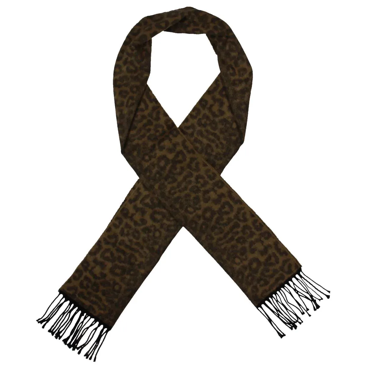 STEVE MADDEN Women's Leopard Animal Print Winter Scarf