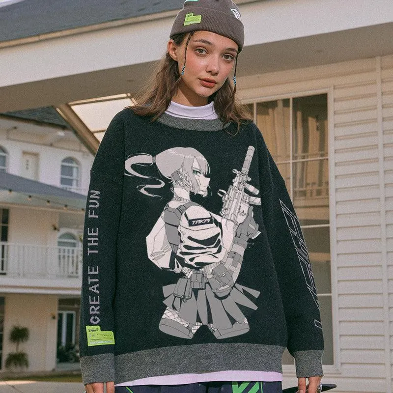 TAKA Original [ Eternet 001 ] anime girl knit jumper