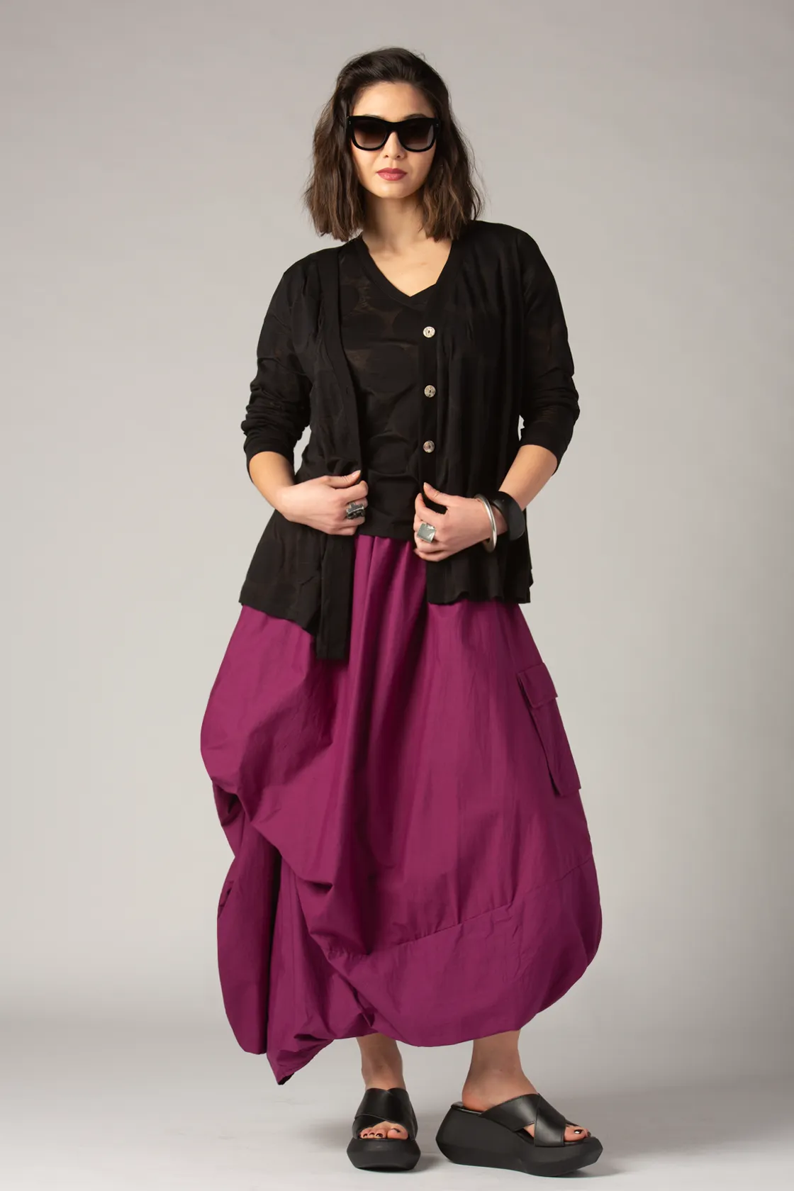 Tessa Skirt in Fuxia Carnaby