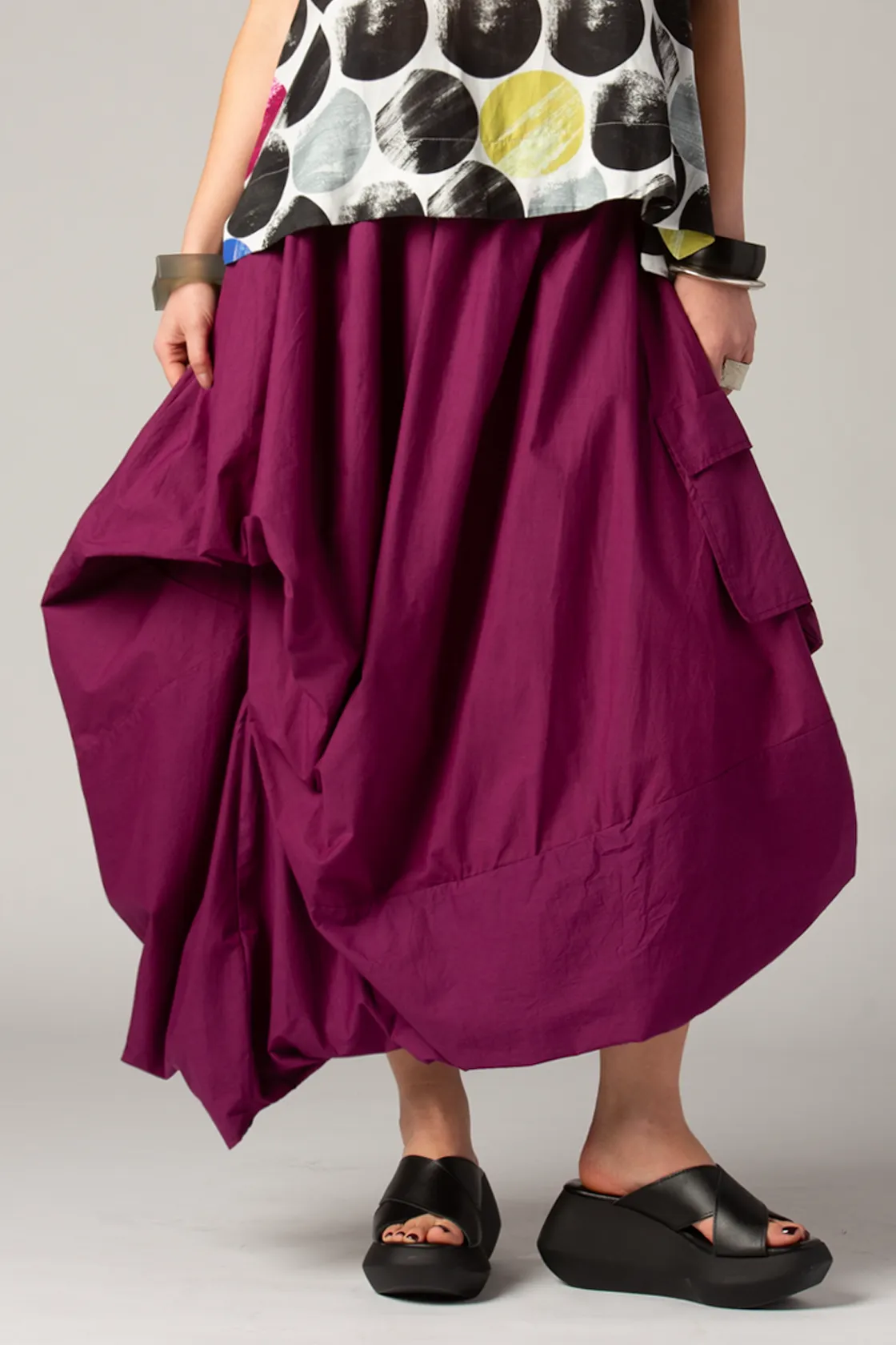 Tessa Skirt in Fuxia Carnaby