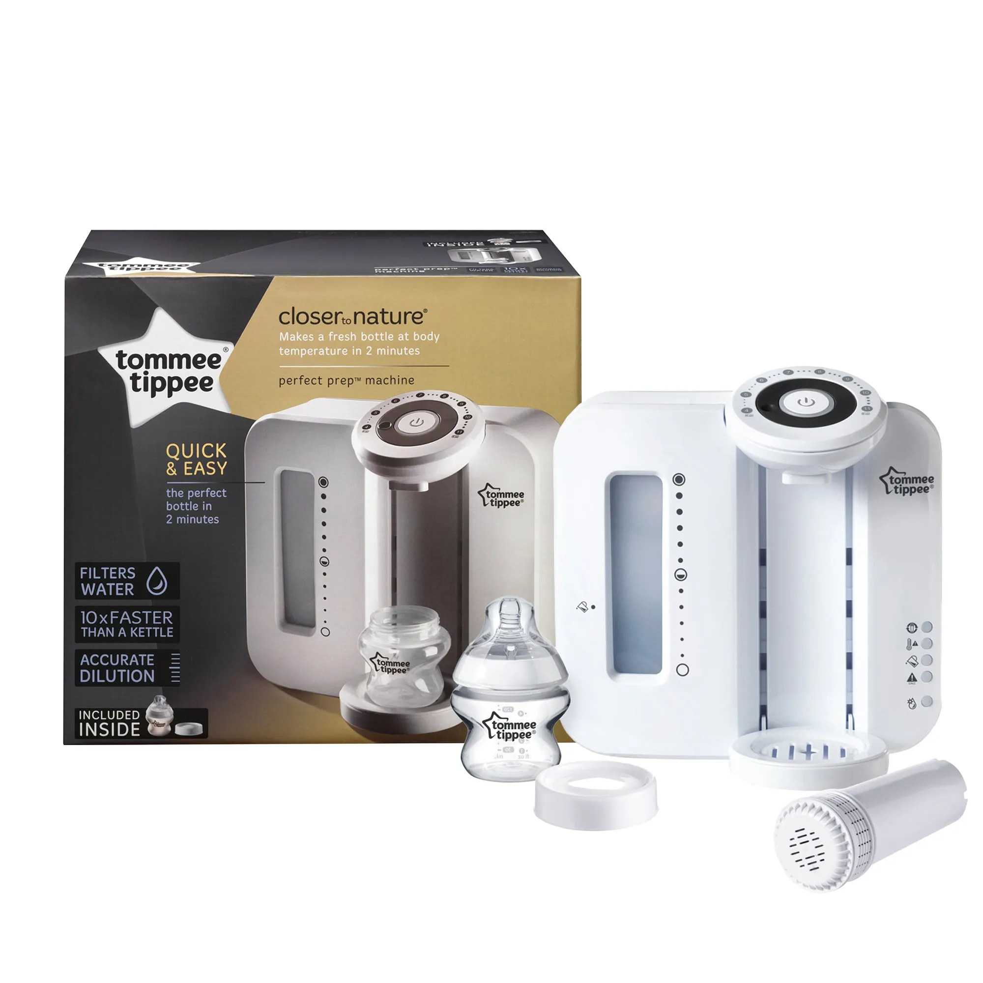 Tommee Tippee Closer to Nature Perfect Prep Machine - UK Plug