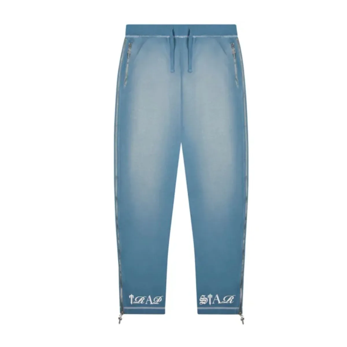 Trapstar Script Jogger Pants Light Denim Blue