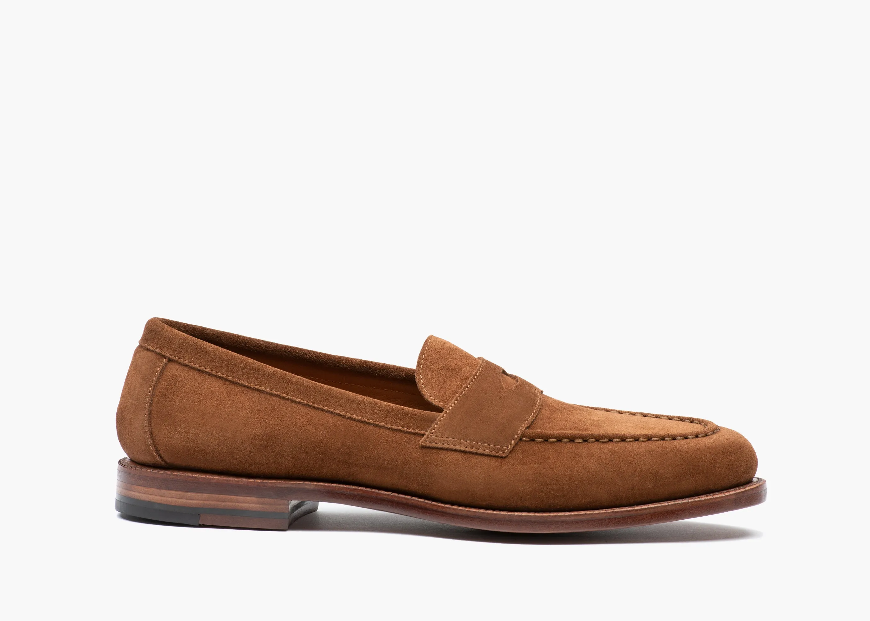 Traveler Penny Bourbon Suede